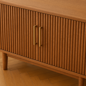 Featured image for 7 Fluted Wood Furniture Trends Dominating 2026