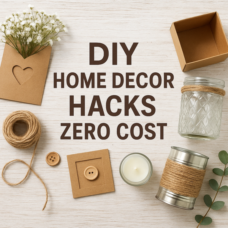 Featured image for 15 Zero-Cost Decor Hacks to Transform Your Home 2026