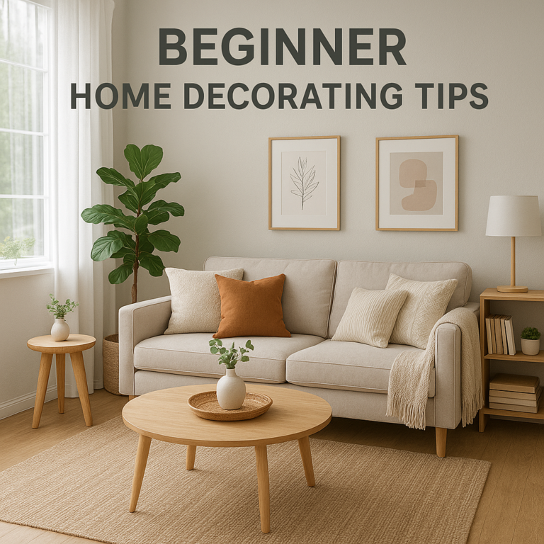 Featured image for 10 Home Decorating Tips for Beginners to Transform Your Space 2026